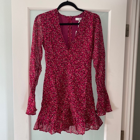 Mini flower print dress - Picture 2 of 6